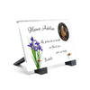 Plaque funéraire plaque-funeraire-iris 7 Plaquedeces.fr